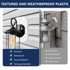 Vinyl Siding Mounting Block with Built-in Electrical Box, Universal Siding