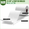 Builimeer (10 Rolls) 3 1/8" x 230' thermal paper receipt