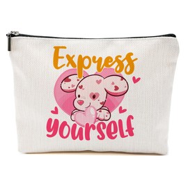 Funny Veterinary Gifts Makeup Bag Novelty Pig Gifts Cute Travel Accessories Bag Vet Tech Week Gifts Vet Tech Appreciation Gifts Christmas Birthday Gift Ideas for Women Friends Female Vet Cosmetic Bag