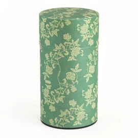 Yamako Green Tea Caddy Approx. Φ3.0 x 5.6 inches (7.5 x 14.2 cm)