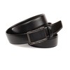 Anthoni Crown Men's Automatic Leather Belt, black