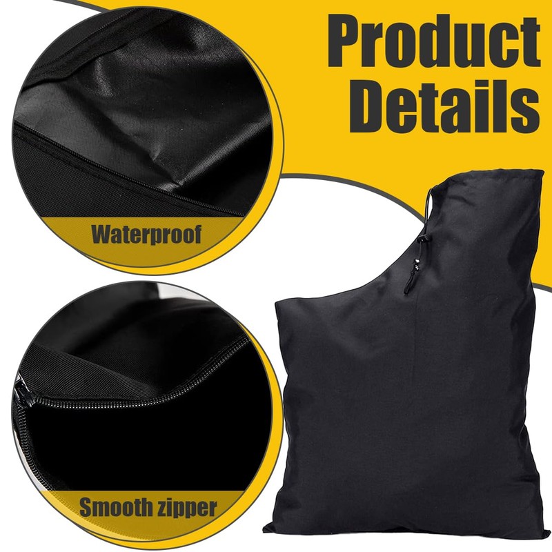 Leaf vacuum collection bag, leaf vacuum collection bag, leaf blower