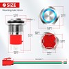 12V Latching Push Button Switch 20A Heavy Duty DC 12