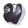 Memory Foam Seat Cushion for Long Sitting – Adjustable Coccyx