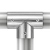 M METERXITY 4-Pack Structural Pipe Connector, Tee Pipe Fittings Stainless