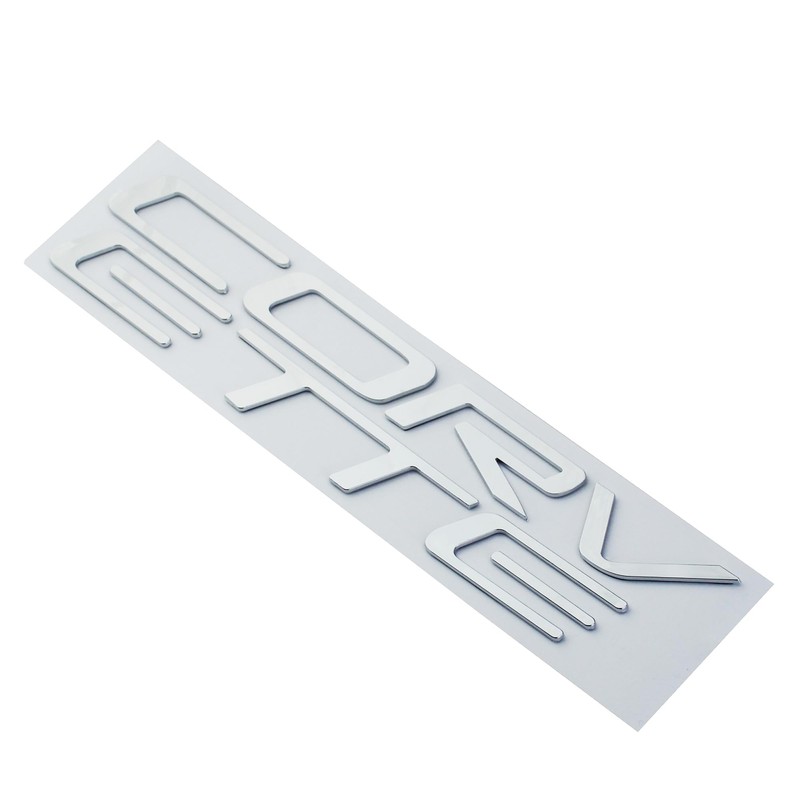 1x 97-04 C5 Corvette Rear Bumper Inserts Letters Emblem 3D