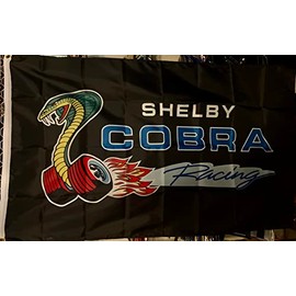 shelby cobra racing c;assic car banner