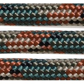 US Ropes Tactical Nylon Micro Cord 1.18mm X 125ft Lightweight Braided Cord (3/64" Diameter) on Spool Camping Boating Home Fishing Garden Jewelry 90lb Test Breaking Load (Woodland Camo)