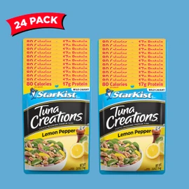 StarKist StarKist Tuna Creations, Lemon Pepper, Packaging May Vary, 2.6 Oz, Pack of 24