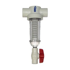 3/4 Inch Threaded PVC Inlet/Outlet ~ 20 GPM Spin Down Sand Separator / Sediment Water Filter System