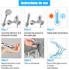Tabuy Bathroom Handheld Aluminum Shower Enema Nozzle Cleaner Colon irrigator