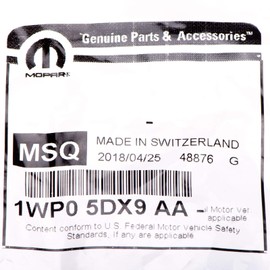 Mopar 1WP05DX9AA GROMMET LOCK KNOB