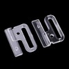 Baoblaze 10 Sets Plastic Clasp Bra Strap Closure Sewing Clip