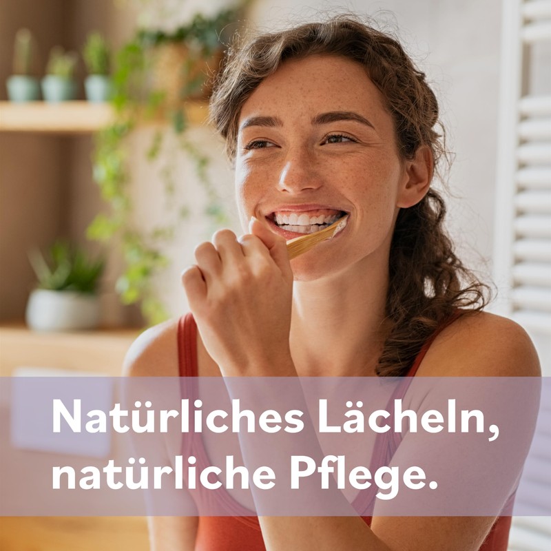 Zeolith MED Zahncreme 75 ml, Premium Xylit Zahnpasta ohne Fluorid,