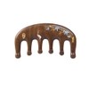 TAN MUJIANG Palm-Sized Wood Comb Worry-free | Bamboo & Crane
