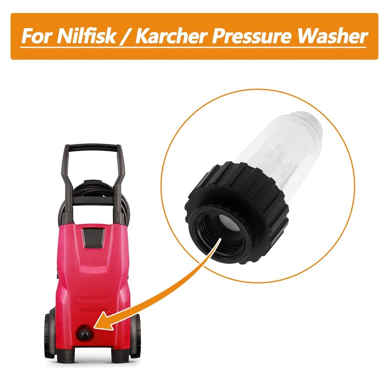 Water Filter Including Filter Insert (5.731-050.0) for All Karcher Pressure