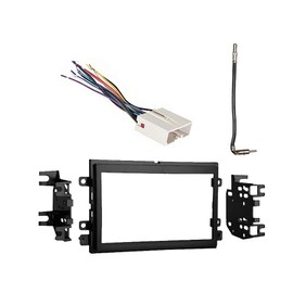 Harmony Audio Compatible with Mercury Milan 2006 2007 2008 Double DIN Stereo Harness Radio Install Dash Kit Package