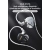 CCA CS16 in-Ear Monitors, 16BA Reference HiFi Stereo IEM Wired