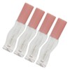 lasenersm 4 Pieces Empty Lip Gloss Tubes Reusable Lip Gloss