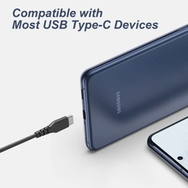 MOXKING USB C Running Sports Earbud, Type C Headphones Wired Over Ear In Ear Headsets Enhanced Bass Stereo Earphones with Microphone and Remote for Running Jogging Gym (BLACK-TypeC)