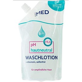 ream MED Wash Lotion for Sensitive Skin 500 ml Refill Pack