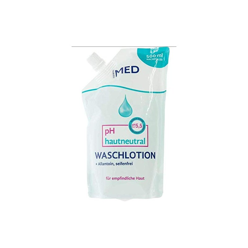 ream MED Wash Lotion for Sensitive Skin 500 ml Refill