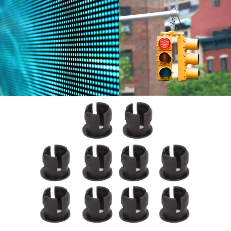 LED Light Mounting Brackets, 200 Pieces 5 mm LED Holder