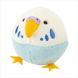Livheart 74101-04 Relaxing Items, Tenhiramochi Maniac, Tri Mania, Budgie Parakeet, Total Length: Approx. 2.0 inches (5 cm), Cute, Stress Relief
