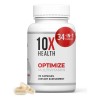 10x Health Optimize Multivitamínico Metilado 90 Cápsulas