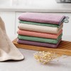 Multi Functional Double-layer Thick Cleaning Towel Microfiber Kitchen Cloth