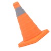 banapoy Traffic Cone, 11.8 Inch Foldable Reflective Safety Cone, Orange