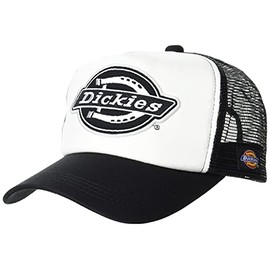 Dickies Standard Mesh Cap, White x Monotone Logo