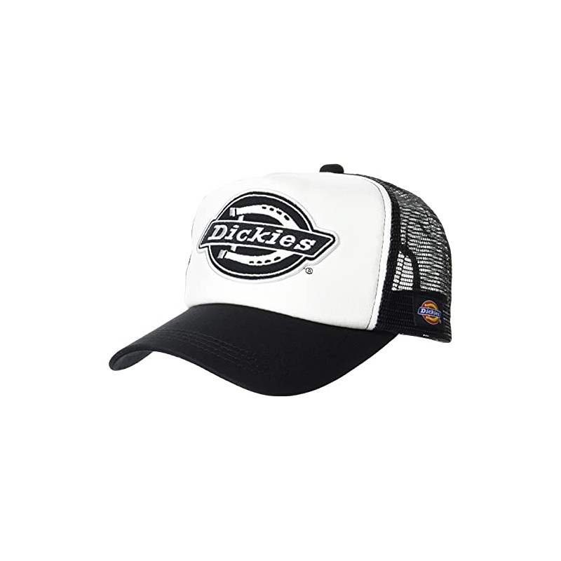 Dickies Standard Mesh Cap, White x Monotone Logo
