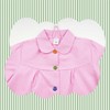 H HANSEL HOME Craft Apron with Button for Children at