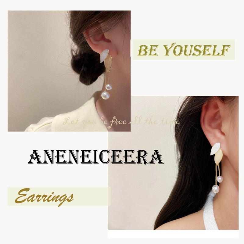 Aneneiceera Boho Filigree Hollow Disc Dangle Drop Earrings Boho Silver