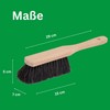 Novaliv Horsehair hand brush and room broom variant.