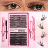 Kit De Extensión De Pestañas Postizas Naturales De 30d50d