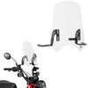KEMIMOTO Motorcycle Windshield with Clamp Bar Compatible with CT125 2020-2025