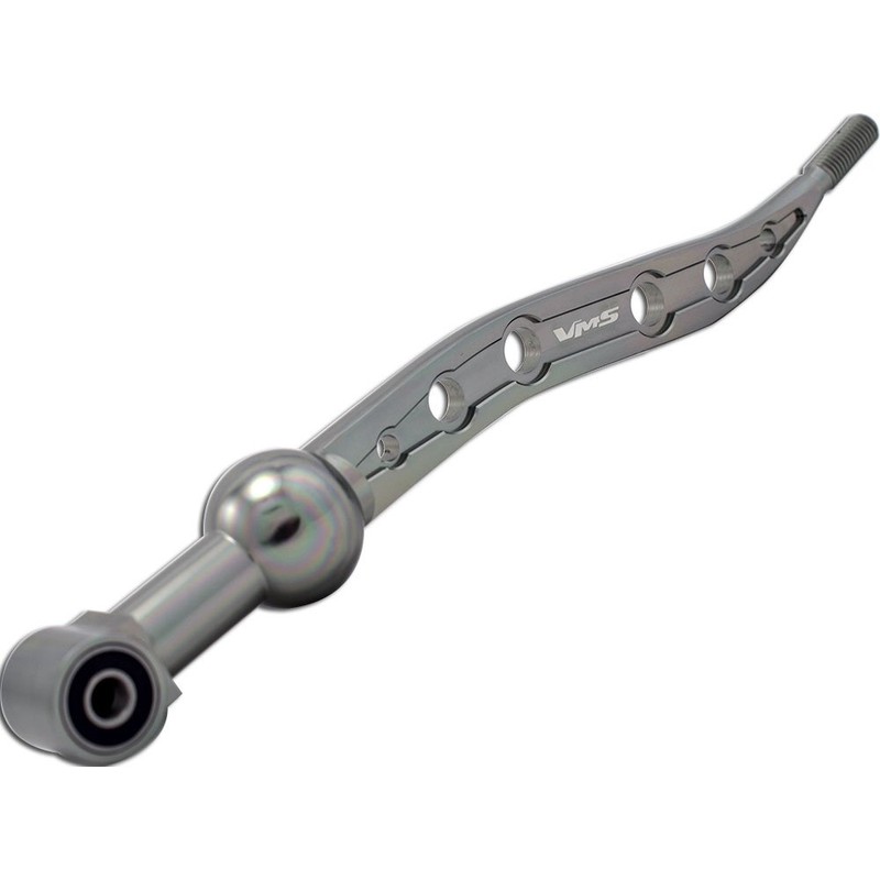 VMS Racing Dual Bend SHORT THROW SHIFTER in GUNMETAL Gray