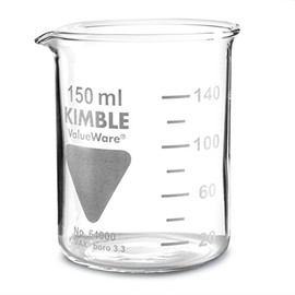 GLASS MEASURING BEAKER 125ML