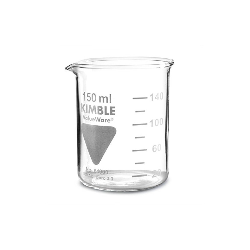 GLASS MEASURING BEAKER 125ML