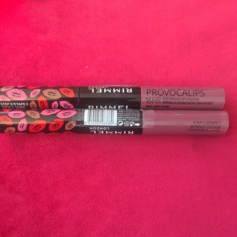 Rimmel Provocalips Kiss Proof Liquid Lipstick Lip Color #220 Lazy