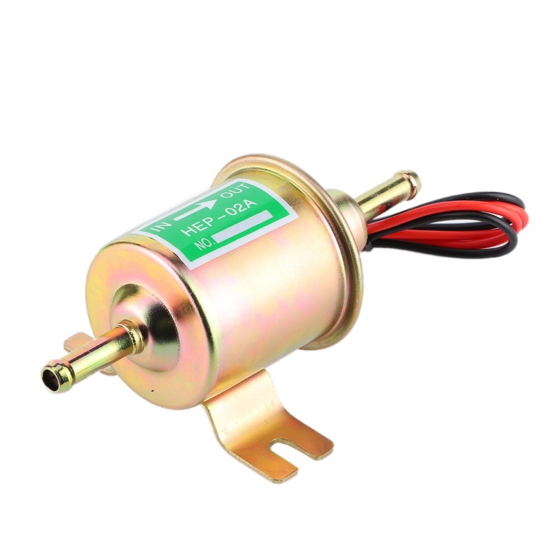 12V 3‑6 PSI Inline Gas Diesel Electric Fuel Pump Low