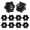 JJWNMLL Pack of 10 M10 Outer Diameter 38 Hexagonal Plastic