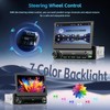 Hikity Single Din Car Stereo Wireless Carplay Android Auto, 7‘’