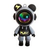Astronaut Bear Silicone Keychain for Bags & Keys – Lightweight