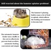 Andiker Automatic Hamster Feeder, 300ML Acrylic Automatic Feeding Hamster Cage