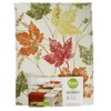 Food Network Thanksgiving Autumn Maple Leaves Reversible Fall Table Runner
