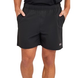 FILA Men's Classic 2.0 Run Short, Black, Large