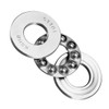 sourcing map 2 Pcs 51101 Axial Ball Bearings 12mm x